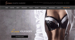 Desktop Screenshot of jansenplasticsurgery.com